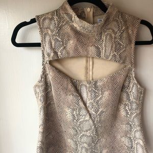 Snake Skin Top
